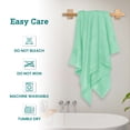 thumbnail image 5 of Casa Lino 4Pc Premium Bath Towels (54" x 27") - 100% Cotton, 400GSM, Ultra Soft & Absorbent (Sky Blue), 5 of 6