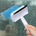 thumbnail image 5 of 2-in-1 Window Cleaner Window Squeegee Soft Non-woven Sponge Wiper Scraper 2pcs, 5 of 5