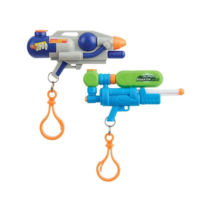 Pistola de Agua Nerf Nano Azul Paquete Doble