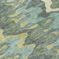 thumbnail image 5 of 10' X 14' Sage And Artichoke Green Abstract Washable Indoor Outdoor Area Rug, 5 of 5