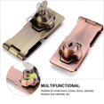 thumbnail image 3 of Doorlock Hotel Door Lock Door Handle Safety Hasp Lock Knob Hasp Vintage Keyed Hasp Locks, 3 of 3