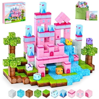 PicassoTiles 82-Piece Magnetic Building Blocks – STEM Learning Toy For Kids 3+ Years