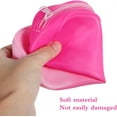 thumbnail image 3 of Portable Waterproof Pencil Pouch Bag,Happon Silicone Pencil Case,Stationery Storage Bag for Cosmetics,Multifunctional Zipper Pencil Pouch for Pencils Makeup Organizer, 3 of 6