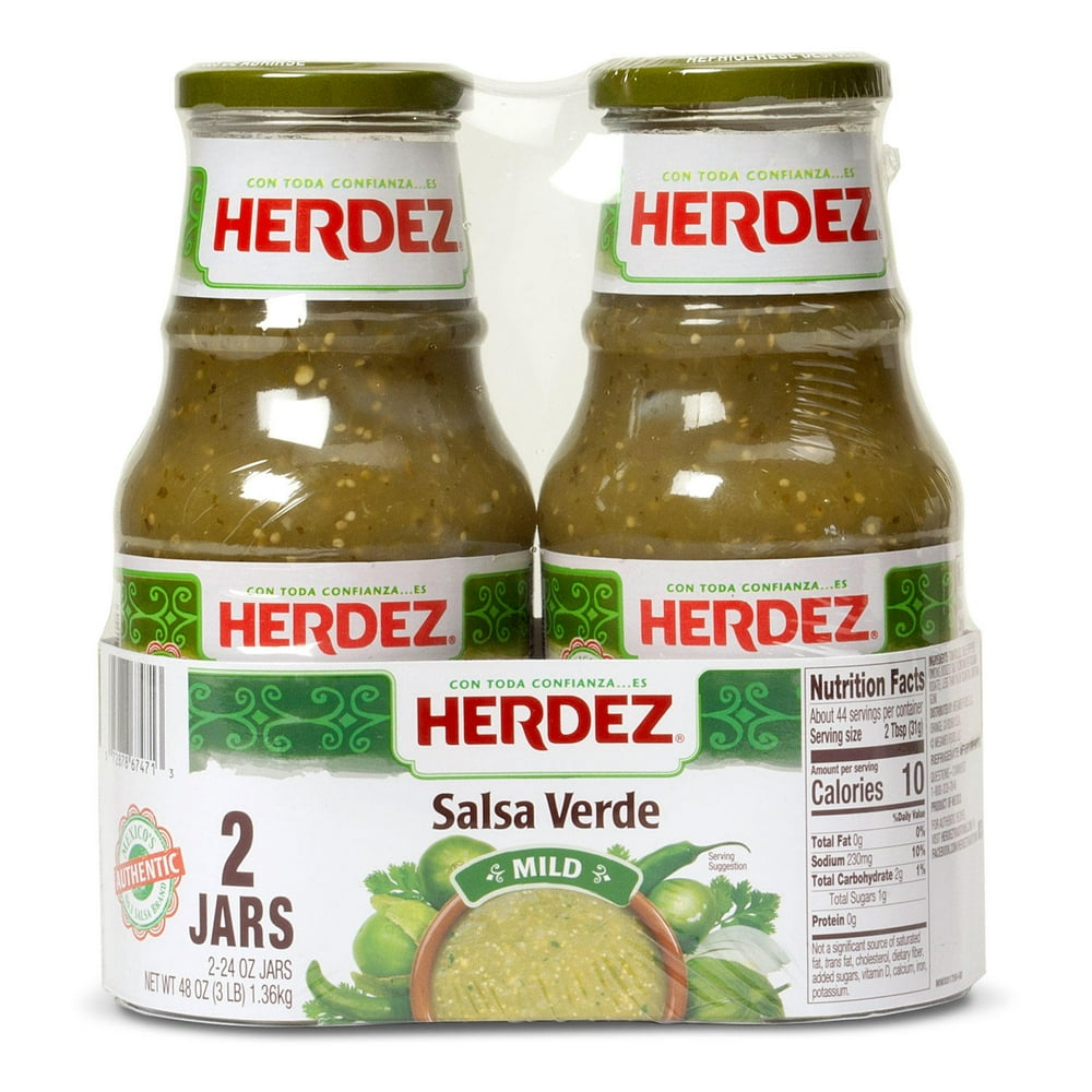 Herdez Verde Salsa 24oz Pack of 2