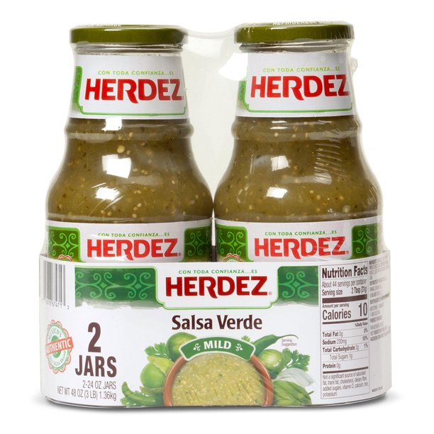 Herdez Verde Salsa 24oz Pack of 2