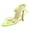 Yellow, variant on Women's Strappy Heels Sexy High Heeled Ankle Strap Open Toe Sandals Flip Flops Stilettos Summer Party Prom Dress Shoes Red Size 9