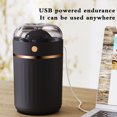 thumbnail image 4 of Ovzne Portable Desk Humidifier - 9.5X7Cm Cool Mist 200Ml Usb Small Humidifier With Colorful Night Light, For Home, Bedroom, Office Plants, Low Noise, 4 of 8