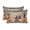 Beige,Oatmeal,Pumpkin,Charcoal, variant on Halloween Satin Pillowcases Standard Size Set of 2 Cooling Orange Pumpkin Ghost Spooky Bat Trees Rustic Beige Silk Pillow Cases for Hair and Skin Zippered Throw Pillow Covers for Women Men 20"x26"
