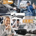 thumbnail image 3 of Portable Oven | 12v, 24v, 110v Car Food Warmer | Portable Mini Oven | Personal Microwave | Heated Lunch Box For Cooking And Reheating Food In Car, Tru, 3 of 5