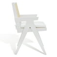 thumbnail image 6 of SAFAVIEH Couture Colette Contemporay Linen Solid Dining Armchair, White/Natural, 6 of 14