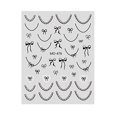 thumbnail image 1 of Bowknot Nail Stickers for Nail Art,3D Bowknot Lines Nail Art Stickers for Nail Designs,Nail Decals Nail Art Decorations, 1 of 4
