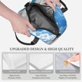 thumbnail image 3 of Naloa Cute Cloud Bichon Frise Print Lunch Bag for Women & Men Insulated Lunch Box or Cooler Lunch Tote Bags for Work, Travel, Outdoor, 3 of 5