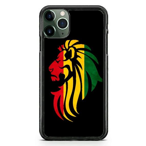 Rasta Flag Marley Jamaica Slim Shockproof Hard Rubber Custom Case Cover For iPhone 12 Pro Max