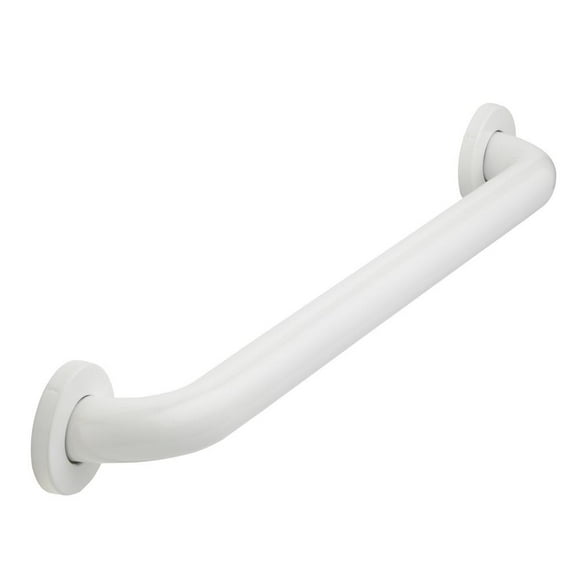 24 In. Concealed Screw Assist Bar In White