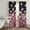 Pink, Blue, Black, variant on Pink Cherry Sheer Curtains 96 Inch Length 2 Panels Set, Romantic Botanical Blossoms Flowers Floral Voile Window Treatment Semi Sheer Long Curtains Drapes for Bedroom/Living Room/Kitchen 52"x96"x2