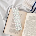 thumbnail image 4 of Kdxio Lilies Flowers Print Metal Tassel Bookmarks,Perfect Gift for Art Lovers and Bookworms Metal Bookmarks for Women, 4 of 8
