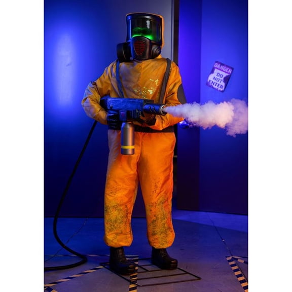 6.25FT Animatronic Alien Clean Up Decoration - Tekky | Halloween Animatronics