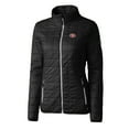 thumbnail image 2 of Women's Cutter & Buck Black San Francisco 49ers Rainier PrimaLoft Eco Insulated Full-Zip Puffer Jacket, 2 of 3