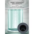 thumbnail image 3 of Aquarium Air Pump Dual Outlets, Ultra Quiet Fish Tank Air Pump 20-600 Gallons, 5W 110V Silent Water Oxygen Aerator Pump, up to 10L/min 0.022MPa Adjustable High Output Air Stone Bubbler, 3 of 5