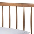 thumbnail image 4 of Bowery Hill Ash Walnut Finished Wood Twin Size Platform Bed, 4 of 9