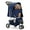 Navy Blue, variant on Magshion Foldable Pet Dog Stroller with Wheels, Cat Dog Stroller with Storage Basket and Cup Holder for Small and Medium Cats, Dogs, Puppy, Navy Blue