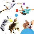 thumbnail image 4 of 6Pcs Dog Frisbee Dog Frisbee Training Toys Flying Discs Flyer Soft Pet Toy Frisbee Flying Disc Tooth Resistant Outdoor Dog Training, 4 of 5