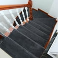 thumbnail image 6 of Non-slip Stair Treads Runner Rug with Grip Backing, 66x24x1cm Polyester for Wooden Steps, Washable & Durable for High Traffic Areas, Ideal for Homes with Minors & Pets, Easy to Clean and Ll, 6 of 6