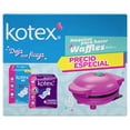 thumbnail image 3 of Toallas Kotex slim 28 Piezas más 30 Nocturnas y Wafflera, 3 of 8