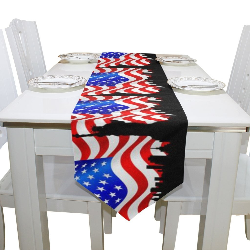 POPCreation July 4th Independence Day American Flag Statue of Liberty