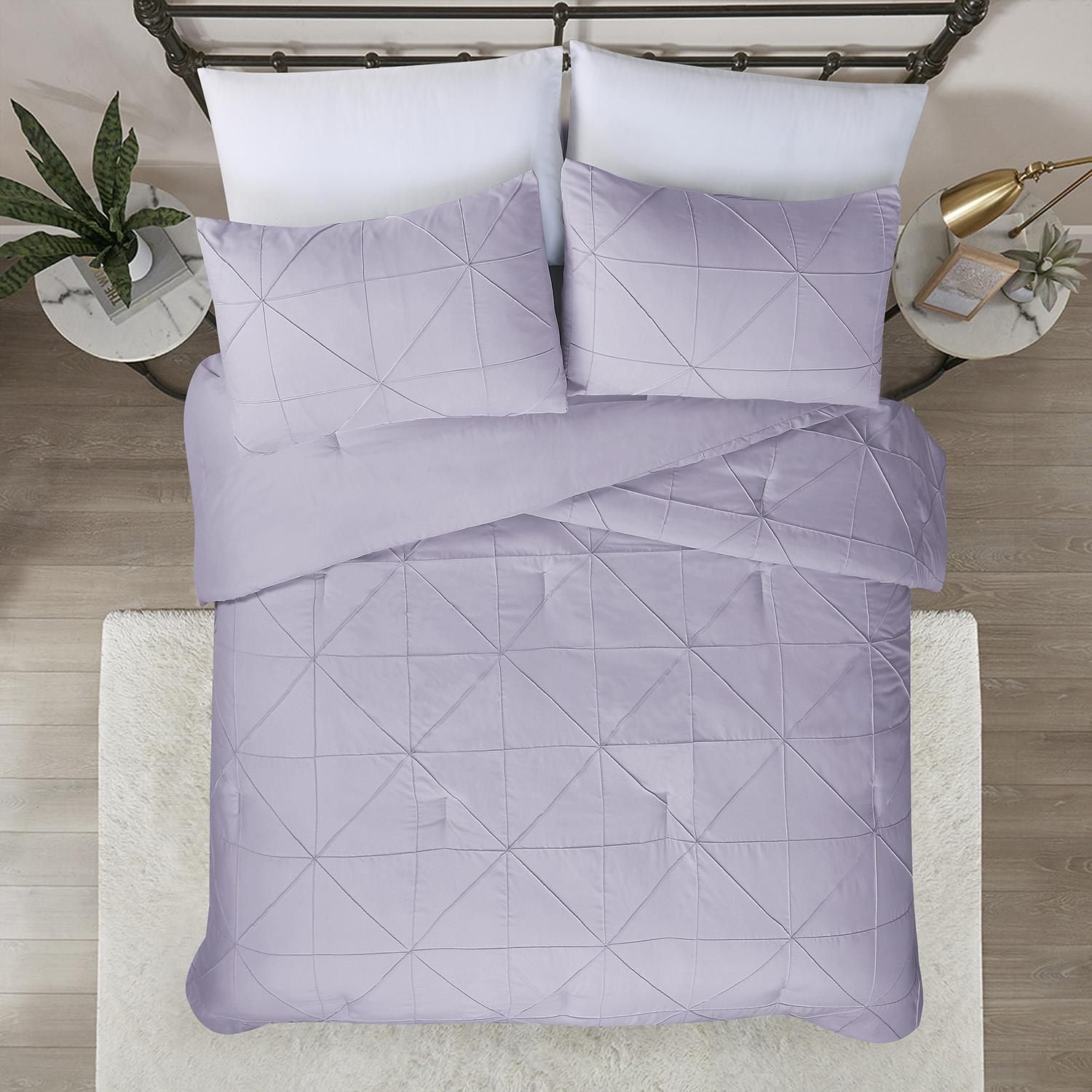 3 Pieces Hartford Pintuck Comforter Set