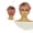 Pink, variant on Short pixie gradient pink wig female bob full headset fashionable and handsome hairstyle
