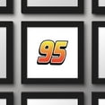 thumbnail image 5 of Gallery Pops Disney Pixar Cars 3 - Number 95 Lightning McQueen Wall Art, Black Framed Version, 12" x 12", 5 of 5