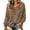Brown-B#30924FF, variant on Leopard Print Women Blouses Dressy Casual Tie V Neck Ruffle Cuffs Long Sleeve Womens Shirts Fall Casual Flowy Boho Shirts for Women