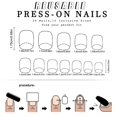 thumbnail image 5 of Press On Nail Artificial Nail False Nail Glues On Nail French Nail Tips Gifts, 5 of 9
