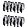thumbnail image 1 of Cinta de Etiquetas de 12 Piezas Compatible con Cinta de Etiquetas en Relieve para Fabricante de Etiquetas 1880 E-101 9Mm X 3Metro, 1 of 5