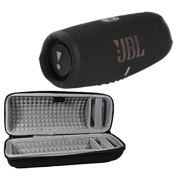 Altavoz Bluetooth portátil JBL Charge 5 con funda rígida
