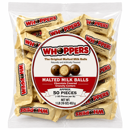 Whoppers Malted Milk Balls - 1 lb