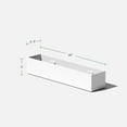 thumbnail image 4 of Veradek Geo Series Short 16" Planter - 2-Pack White, 4 of 11