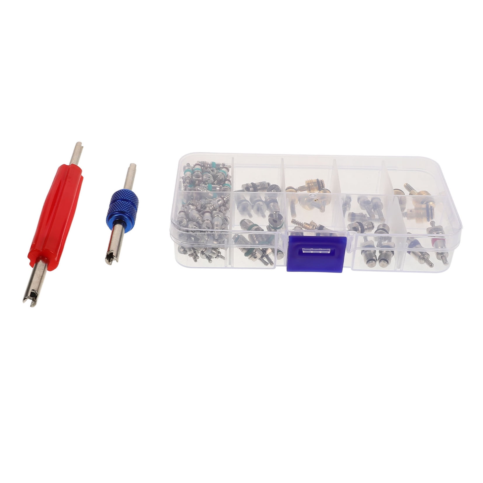 FUEENIRVA 102Pcs Copper Valve Removal Tool for HVAC Valve and