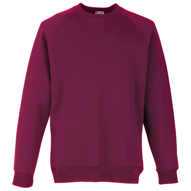 Fruit Of The Loom Childrens Raglan Sleeve Sweatshirt