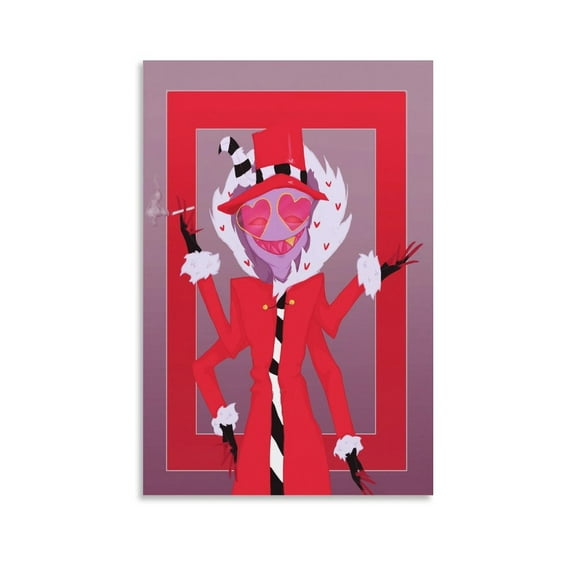 Anime Poster Hazbin Hotel Valentino (3) Posters Art Print Wall Photo Paint Poster Hanging Picture Family Bedroom Decor Gift 16x24inch(40x60cm)