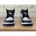 thumbnail image 5 of Ni - ke Ni - ke Air Jordan 1 Mid Panda Black White DV0991-101 Women Size 11 / Men 9.5 AJ1, 5 of 5