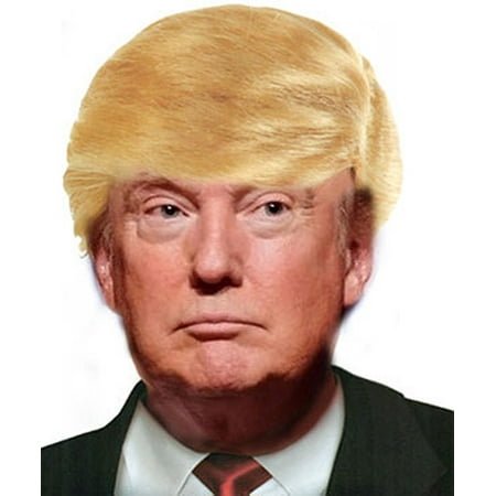 Donald Trump Wig Costume Blonde Comb Over Wig Hair Mr. Billionaire Costume