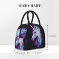 thumbnail image 2 of Pofeuu Rainbow Spotted White Horse Print Lunch Bag for Adult Insulated Lunch Box,Leakproof Cooler Food Lunch Containers Reusable High Capacity Lunch Tote Bags-One Size, 2 of 6