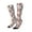 1 Black, variant on Women Crew Soft Moisture-wicking Socks Colourful Horses Pattern Design Cotton Socks, One Size fit All