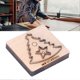 thumbnail image 5 of High quality Round bottom Christmas tree star hand cutting die leather cutting, 5 of 5