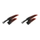 thumbnail image 3 of Guardabarros de ala de bicicleta Greeniant 2 piezas rojo brillante ajustable, 3 of 6