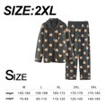 thumbnail image 2 of Pijamas de mujer de primavera y otoño de algodón de manga larga cárdigan fino de verano traje de hogar de algodón, 2 of 6