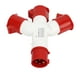 thumbnail image 5 of Enchufe Industrial ANGGREK Multifuncional impermeable 380-415 V 4 Pines, 5 of 7