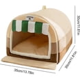 thumbnail image 5 of Indoor Dog House – Dog House for All Breeds of Dogs, Pet Cats, Warm Winter Bed Dog Houses, Pet Beds, 5 of 5